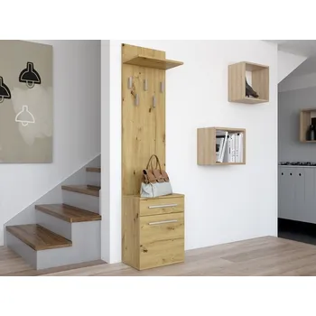 Předsíňová stěna (předsíň) Topaz - Moderní předsíňová stěna