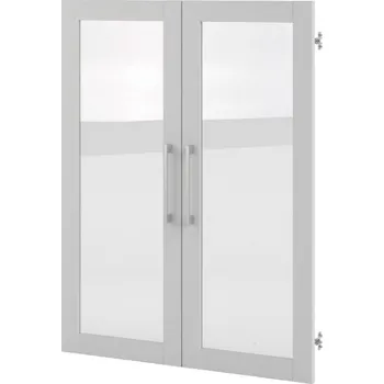 Nábytek FALCO Dvířka Office 432 bílá/sklo