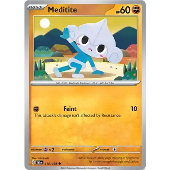 Karetní hra Pokémon TCG Meditite 110/198