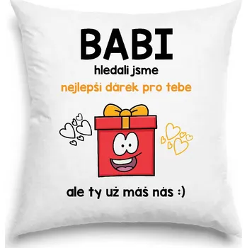 Polštář Polštář - Nejlepší dárek pro babičku