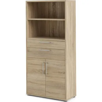 Knihovna FALCO Knihovna Office 80400/157, dub sonoma, 186x89x40 cm, flexibilní úložný systém