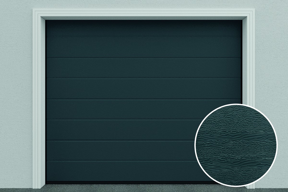 Sekční garážová vrata VEBRA - 7016 Antracit (Sekční garážová vrata)