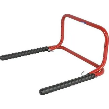 držák na kolo VMBal Stěnový držák na 2 jízdní kola červený