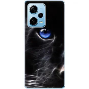 Pouzdro na mobilní telefon Odolné silikonové pouzdro iSaprio - Black Puma - Xiaomi Redmi Note 12 Pro+ 5G
