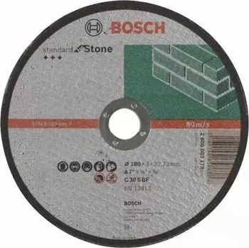 Řezný kotouč Dělicí kotouč rovný Standard for Stone BOSCH 2608603179