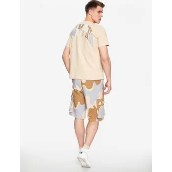 Pánské oblečení Champion T-Shirt 218521 Béžová Regular Fit M