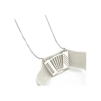 Náhrdelník Náhrdelník s Akordeonem, stříbrný