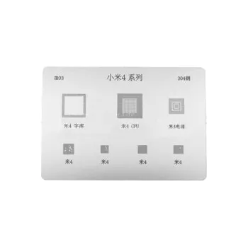 Baterie pro mobilní telefon Matrice (šablony pro BGA spoje) chipsetu pro Xiaomi Mi4