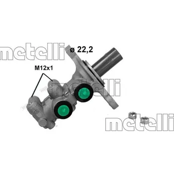 Brzdový válec Hlavní brzdový válec METELLI 05-1262