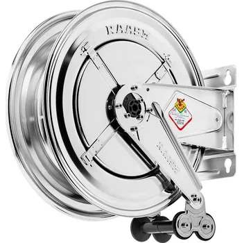 Zavlažování Naviják hadic samonavíjecí 30m - pevný INOX - buben