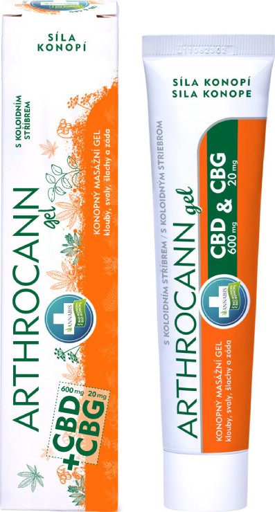 Annabis Arthrocann CBD CBG gel na klouby a svaly 75 ml od 204 Kč