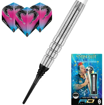 Šipka Red Dragon Šipky soft Peter Wright SNAKEBITE 15 - 18g