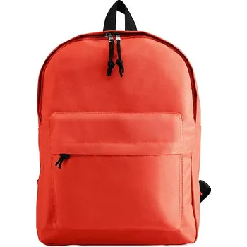 Městský batoh Batoh s vnější kapsou , červená