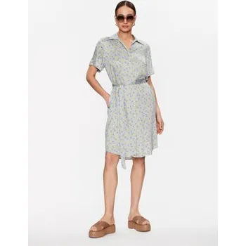 Dámské šaty United Colors Of Benetton Každodenní šaty 4JUZDV04D Modrá Regular Fit S