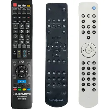 Dálkový ovladač CAMBRIDGE AUDIO AZUR 651R, AUDIO AZUR 751R + ovládání TV (mini TV) - dálkový ovladač duplikát