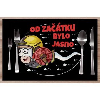 prostírání Prostírání Hasičská spermie