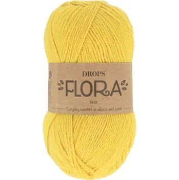 Příze Drops Flora MIX 17 žlutá