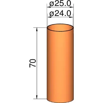 RC model ostatní Klima Spojka 26mm trubek pr. 24x70mm