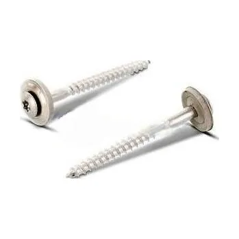 Šroub Klempířský šroub s EPDM 5x200 nerez A2 (Střešní šroub klempířský, nerez A2, TORX)