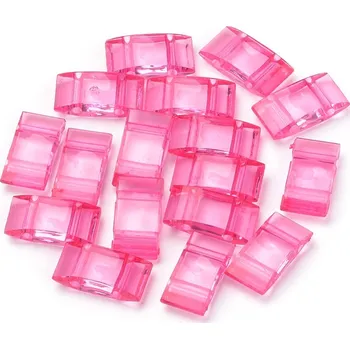 Dětské navlékací korálky Plastové korálky 95 (17x9,5 mm)