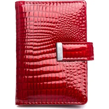 Obal na doklad Jennifer Jones Pouzdro na doklady karty a vizitky 5244 červené