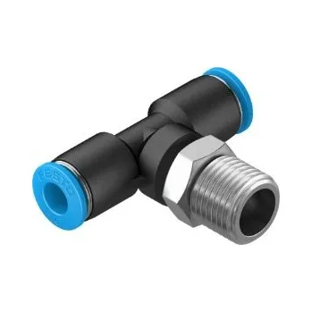 Příslušenství k čerpadlu FESTO QST-1/4-6 153108 Šroubení T s nástrčnými koncovkami