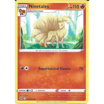 Sběratelská karetní hra Pokémon karta Ninetales 030/264 - Fusion Strike