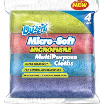 Utěrka Duzzit sada utěrek z mikrovlákna 4ks v balení