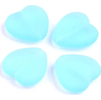 Dětské navlékací korálky Korálky srdíčka č.1320 (15x16mm)