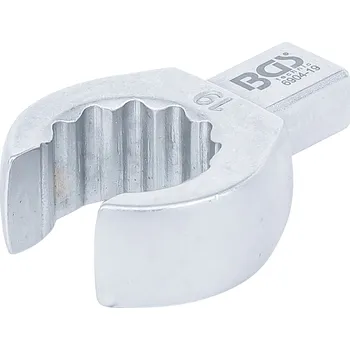 Klíč BGS 6904-19, Nástrčný očkový klíč | otevřený | 18 mm | upnutí 9 x 12 mm