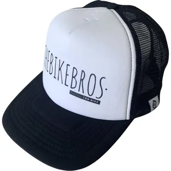 Kšiltovka Kšiltovka Thebikebros FORKIDS Trucker Black/ White Uni Size