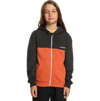 Pánská mikina mikina Quiksilver Easy Day Block Zip - KQZ0/Tarmac 16 Years