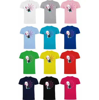 Dívčí oblečení Letní komplet Ghost-Spider - Spidey a jeho úžasní přátelé Barva: Bílá, Velikost: 8/9 let - 134/140