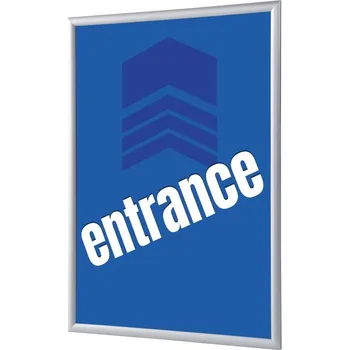 Značení Set klaprámu A4, Vchod, modrý, anglicky