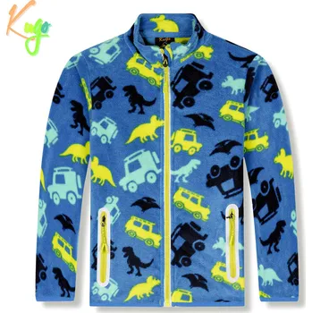 Chlapecká mikina Chlapecká flísová mikina - KUGO FM9711, modrá Barva: Modrá, Velikost: 116