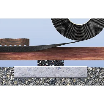 Hmoždinka fischer pryžová podložka FTA-UP vynikající ochrana nosných hranolů proti vzlínání vody Varianta: FTA-UP 70x70x20mm