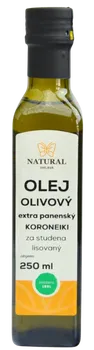 Rostlinný olej Natural Jihlava Olivový olej extra panenský Koroneiki Natural 250 ml