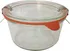 Zavařovací sklenice M.A.T. Group Weck zavařovací sklenice 370 ml + víčko, těsnění, 2 spony