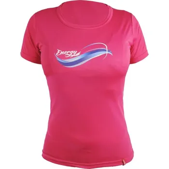 cyklistický dres HAVEN Cyklistický dres s krátkým rukávem - ENERGY SHORT - růžová XS