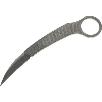 Pracovní nůž Microtech Feather Apokalyptic, pevný nůž s pouzdrem 215-10APS