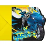 PROCOS Pozvánky s obálkami Batman 6 ks