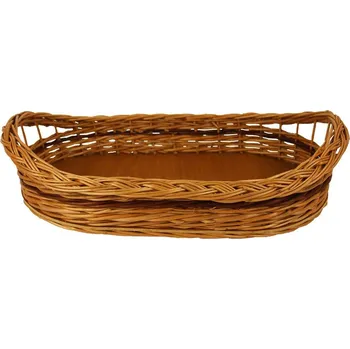 Úložný box Podnos oválný zvýšený 42x29cm 06004/1