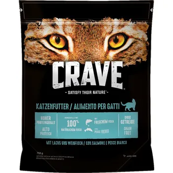 Krmivo pro psa 2x750g Crave s lososem & bílými rybami