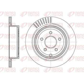 Brzdový kotouč Brzdový kotouč REMSA 61091.10