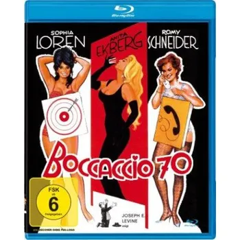Blu-ray film Boccaccio 70 - Kinofassung, 1 Blu-ray – Sophia Loren,Romy Schneider,Anita Ekberg,Vittorio de Sica (IT)