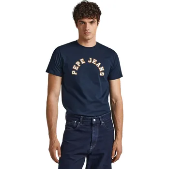 Pánské tričko PEPE JEANS PÁNSKÉ TRIČKO T-SHIRT WESTEND TEE FUTURE NAVY PM509124 594 Velikost: XL