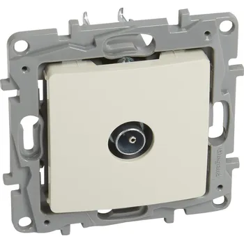 Elektroinstalační materiál LEGRAND Zásuvka NILOÉ 764651 TV hvězda béžová 764651