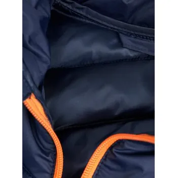 Pánská vesta Jack & Jones Junior Vesta 12236881 Tmavomodrá Regular Fit 128