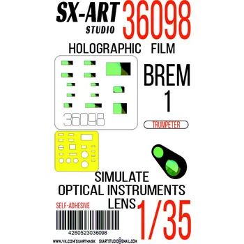 Plastikový model 1/35 Holographic film BREM-1 (TRUMP)