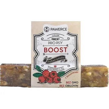 Pamlsek pro psa Pawerce žvýkací tyčka BOOST 12cm